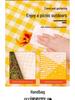 Waterproof Portable Picnic Mat - Moisture & Stain Resistant Ground Mat for Outdoor Camping & Spring Outings