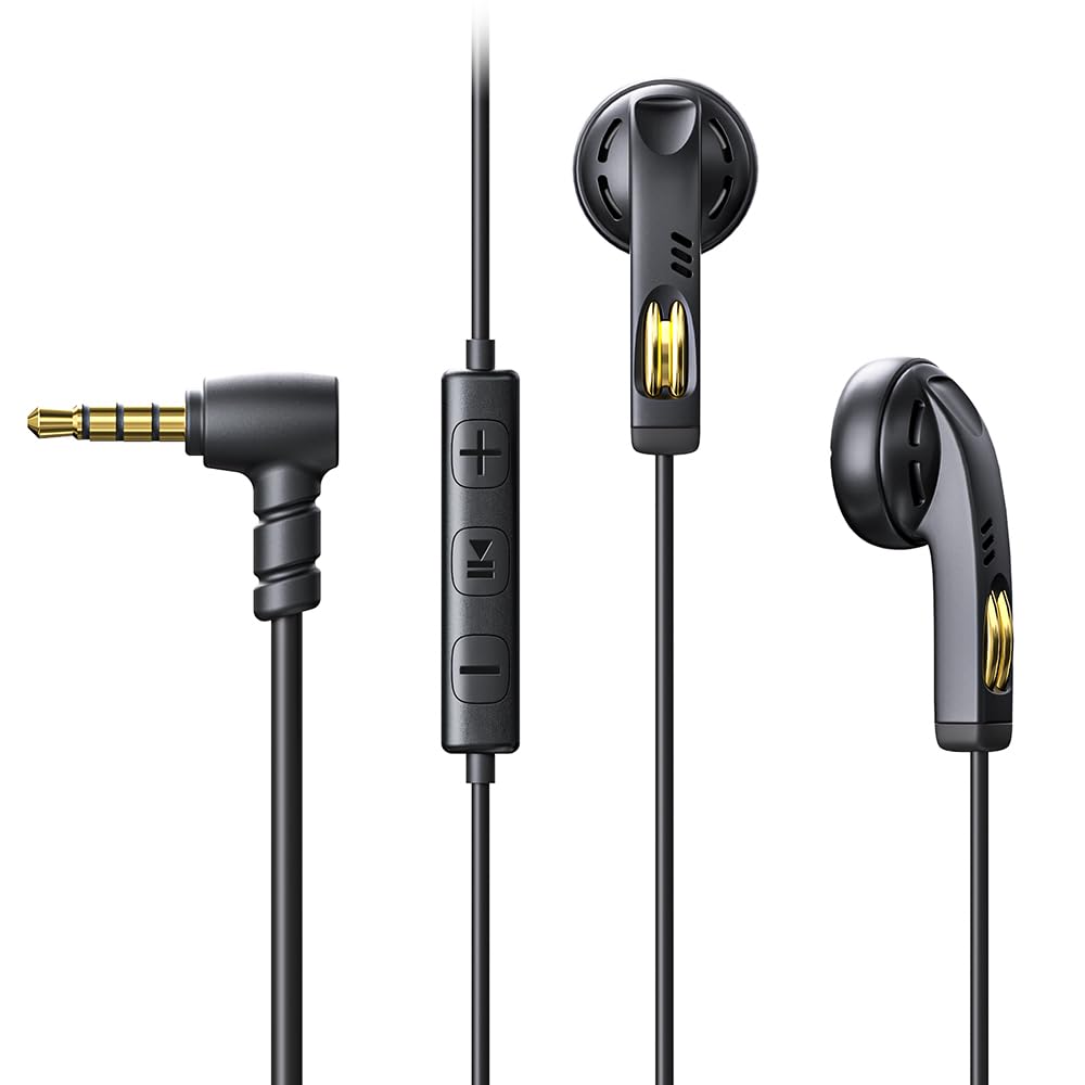 Jade Audio JF11 MIC Черные Внутриушные Наушники-Вкладыши с Микрофоном, Легкие