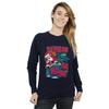 DC Comics Womens/Ladies Batman And Joker Ha Ha Ha Ho Ho Ho Sweatshirt