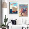 Горные Постеры Пейзаж Остров Город Настенное Искусство Холст Принты Живопись Фотографии для Путешествий Идея Подарка для Гостиной Украшение Дома Без Рамки