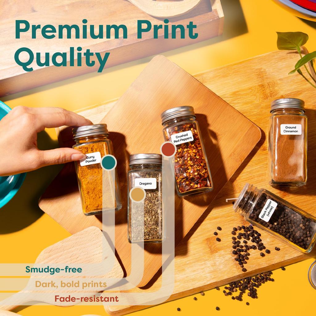 4" x 4" (100mm x 100mm) Shipping & Large Square Labels Compatible with Zebra & Rollo Label Printer