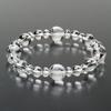 Buddhist Altar Shop Takita Shoten's Special Selection Four Gods Bracelet with Genuine Crystal 10mm, 8mm, and Star-Shaped Crystals, Inner Circumference