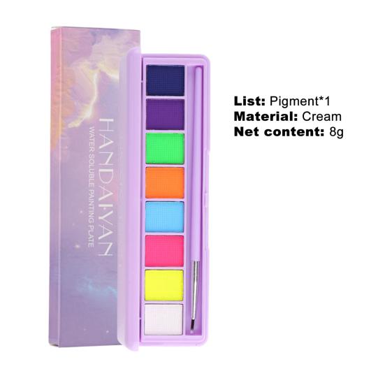 Painting Oil Long Lasting Silky Texture Halloween Accessory Luminous Face Paint Cream for Girl