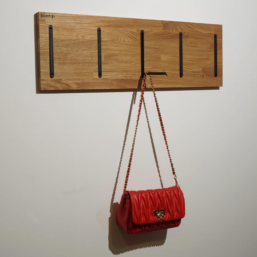 Oak Clothes Hanger 25x80cm oak