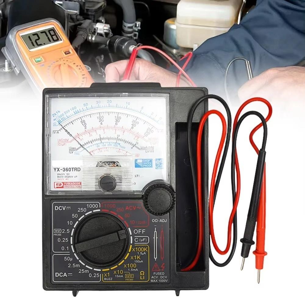 Pointer Display Voltage Current Tester Buzzer Alarm Ammeter Test Pen Multimeter Electrical Testing