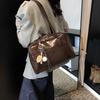 Retro Large-Capacity Underarm Bag Women'S Bag Trendy Simple Briefcase Shoulder Tote Bag