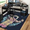 1pc Astronaut Fishing in Space Chair Mat - Office Desk Pad with Octopus Design, Non-Slip Carpet for Home Decor, Suitable for All Seasons and Occasions