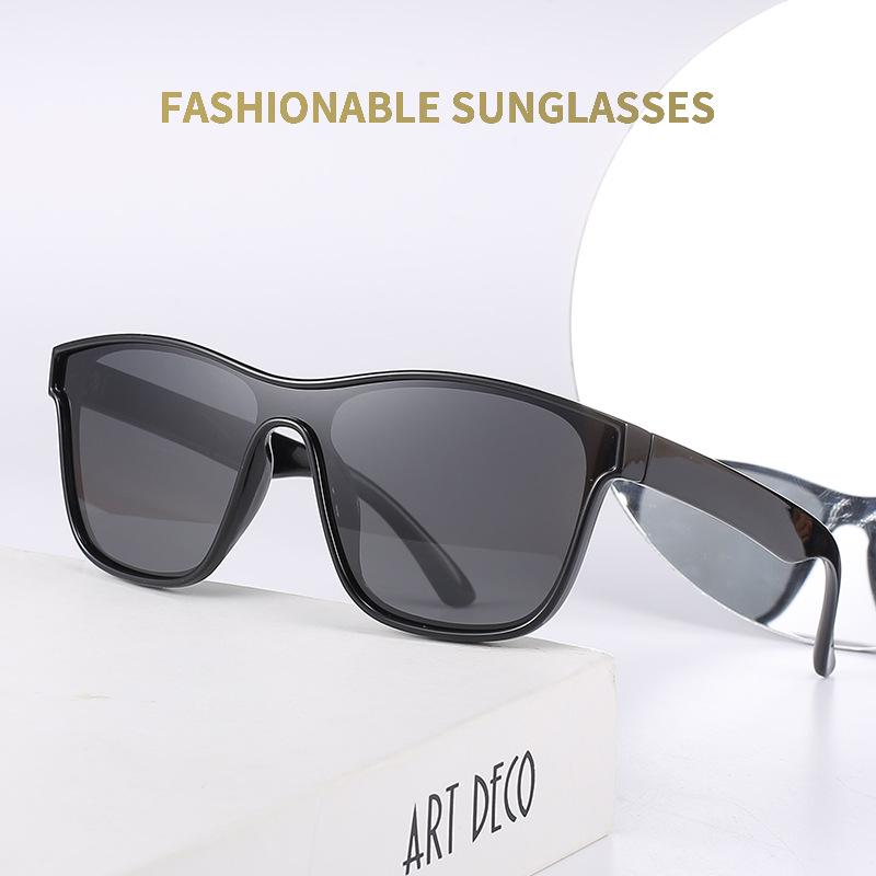 Polarized Retro Punk Windshield Cycling Sunglasses for Men - European & American Style 841