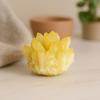 Yellow Ghost Quartz Crystal Cluster, Man-Made