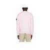 STONE ISLAND Classic Badge Solid Color Crew Neck Long Sleeve Sweatshirt Unisex Sweatshirt Light-Pink 801563051-V0080