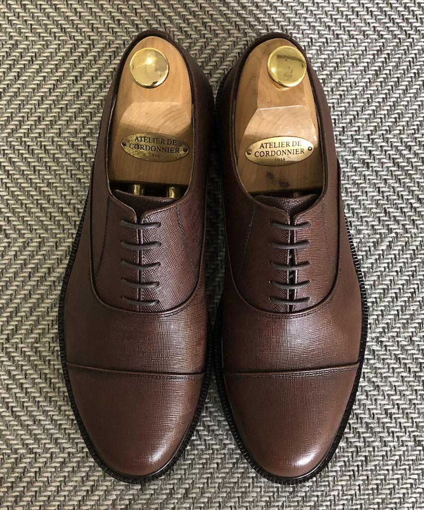 Joenshoe Claude Rounding Oxford Real Brown