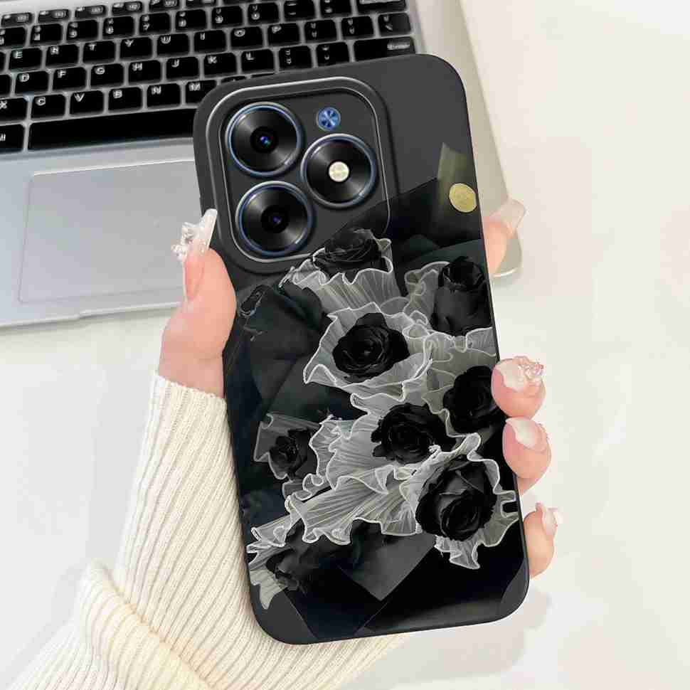 Silicone Casing For Tecno Spark Go 2024 BG6 Cases Soft Shell New Fashion Animal Phone Cover For Tecno SparkGo 2024 Bumper