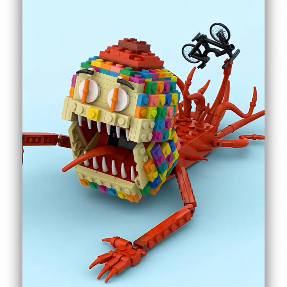 Steal A Brainrot Blocks Итальянский Brainrot Велосипед Chicletera Велосипед 67 Блоков Brainrot Sammy Brainrots Jandel Конструктор