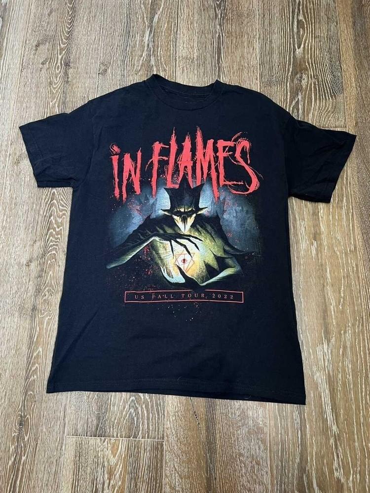 Vintage In Flames band 2022 Shirt Unisex Concert S to 5XL AR231 Unisex T-Shirt