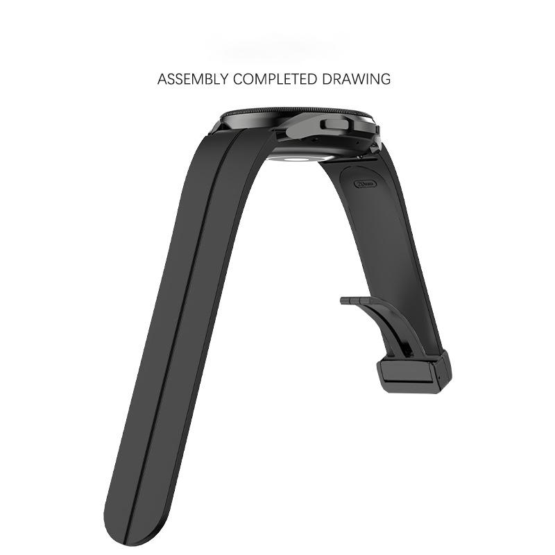 Strap for Samsung Galaxy Watch 7 4 6 44mm 40mm/4 Classic 42mm Original Silicone Magnetic bracelet Galaxy Watch 5 Pro 45mm band