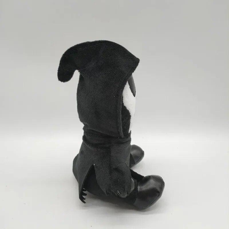 Горячий черный питомец Ghostface мультфильм милые хитрые плюшевые игрушки вещи мягкие для девочек и мальчиков Рождество Хэллоуин подарок на день рождения товары для домашних животных