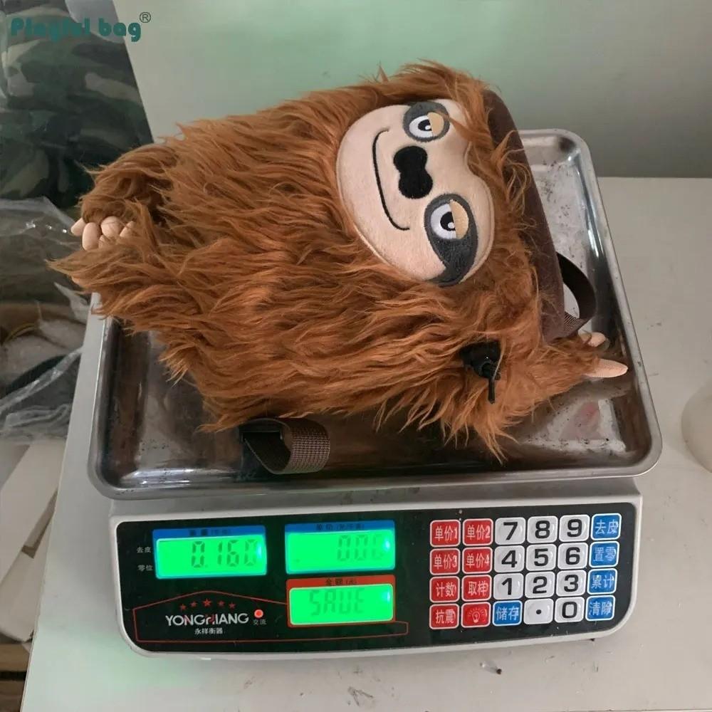 Flannel Magnesium Powder Bag Stuffed Animal Rock Climbing Bag Cute Chalk Bag  Outdoor Sports