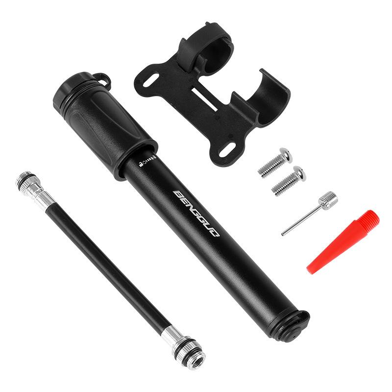 Portable Bike High-Pressure Pump Mini Aluminum Alloy Bike Pump Schrader Presta Valve MTB Road Bicycle Pump Cycling Accessories