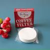Круглый кофейный фильтр бумажный Нет. 369 за гейзерный кофе, ледяной кофе и вьетнамский пуровер