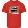 TV Test Pattern as Worn by Unisexs Light Cotton TShirt
