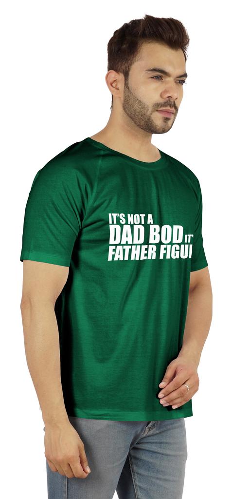 Inkmeso Graphic   It  S Not A Dad Bod It  S A Father Figure   Tshirt For Daddy Raglan Sleeves Jersey