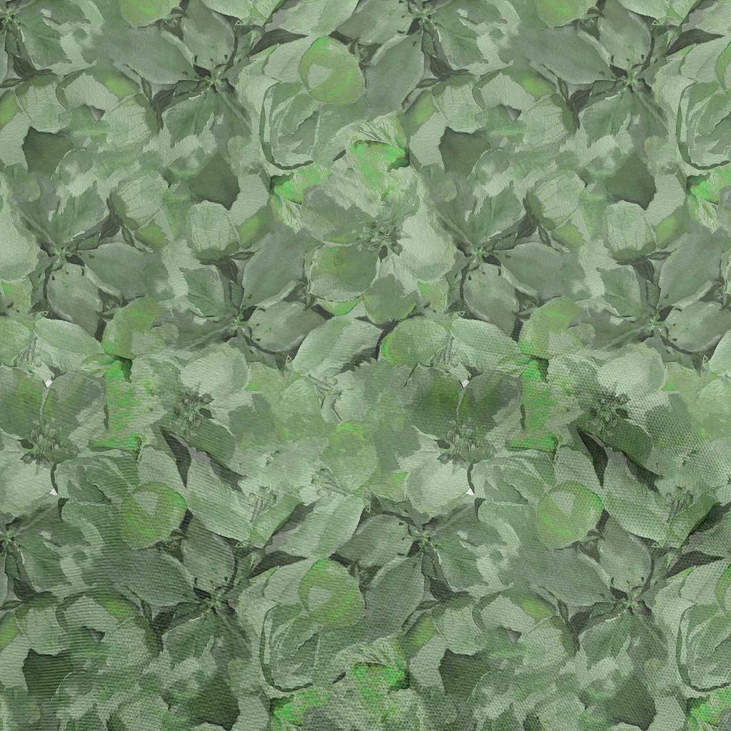 oneOone Cotton Poplin Blue Fabric Abstract Floral Sewing Craft Projects Fabric Prints By Yard 42 Inch