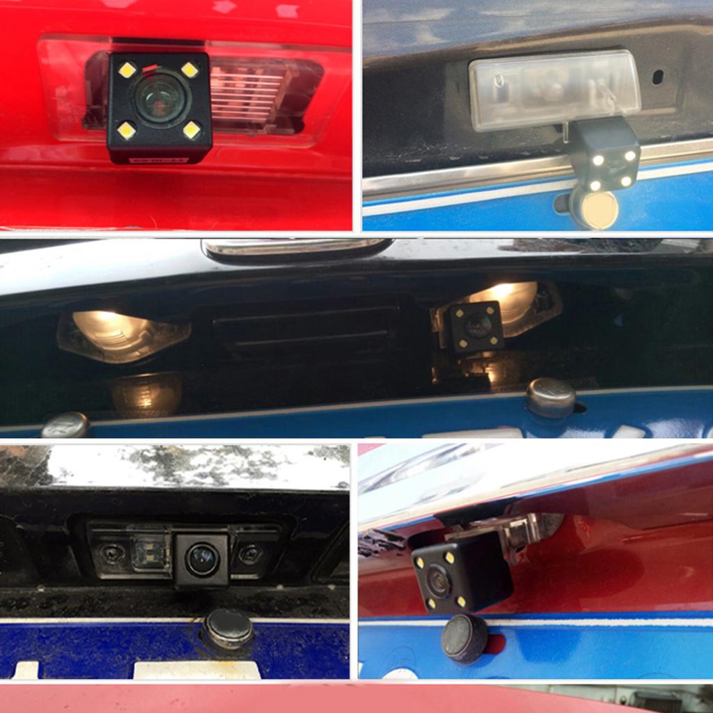 Reverse Rear Cam License Plate Bracket Car Dash Mirror Kit Rearview Mount Holder for Kia K3S Backup View Camera Exterior