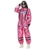 Trendy Pink Shiny Astronaut Halloween Jumpsuit - Must-Have Costume
