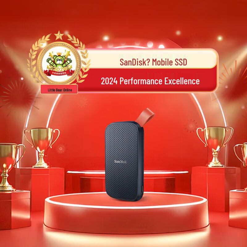 SanDisk Портативный SSD USB 3.2 Type-C