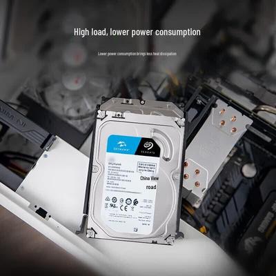 Seagate Жесткий диск SkyHawk 4 ТБ для видеонаблюдения