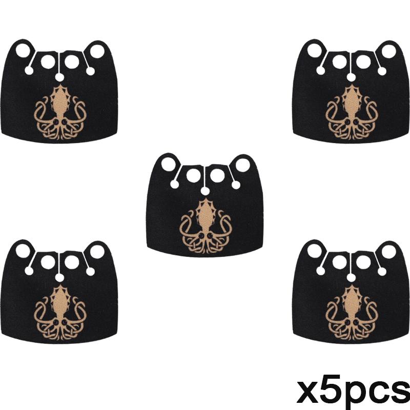 Набор строительных блоков MOC «Средневековый флаг и замок», фигурки, аксессуары, лев, орел, замок Древнего Рима, рыцарский плащ, игрушка-подарок.