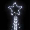 LED Christmas Tree 570 Cold White LEDs 399 cm