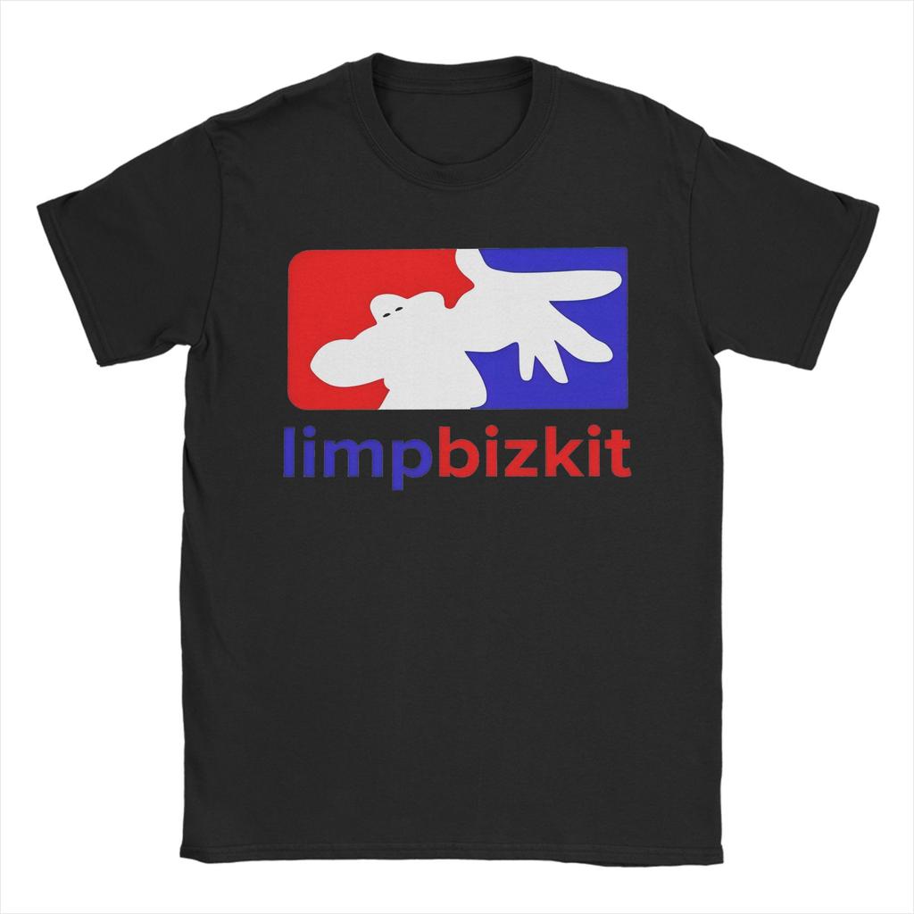 Unisex Unisexs Tshirts Vintage 1997 Limp Bizkit 100 Cotton Tees Short Sleeve Metal Band Rap Rock T Shirts Crewneck Clothes