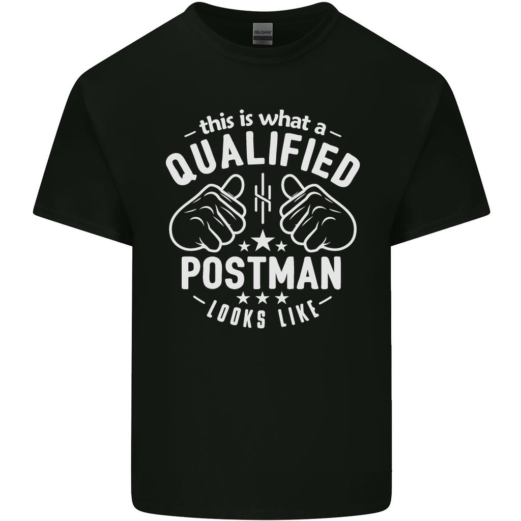 This Is What a Qualified Postman Looks Like Mens Light Cotton T-Shirt