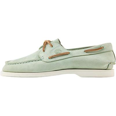 Классическая лодочная обувь Удобная универсальная обувь для парусного спорта Женская обувь Светло-зеленая A2Q9XEP0