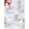 Lidya Coffee Cup Set for 6 People - 90 Ml