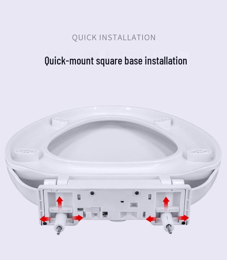 Универсальная утолщенная подушка для сиденья унитаза с креплением для детского сиденья