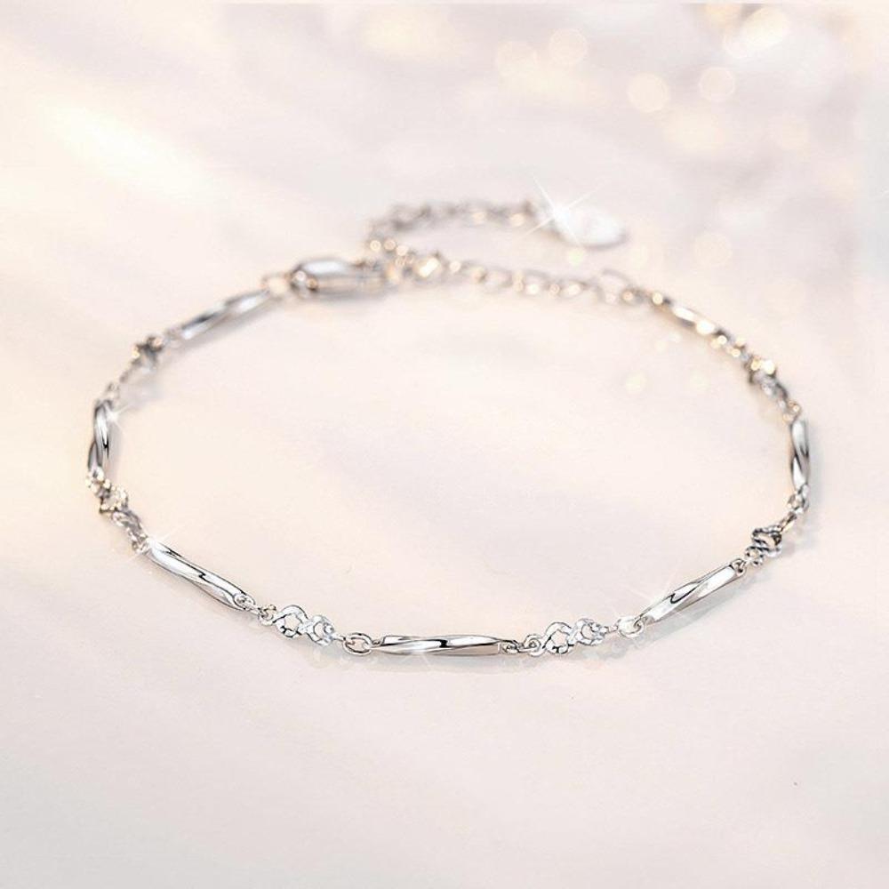Adjustable Lovers Bracelet Valentine's Day Couple Bangle Fashion Simple Thin Bracelet  Female