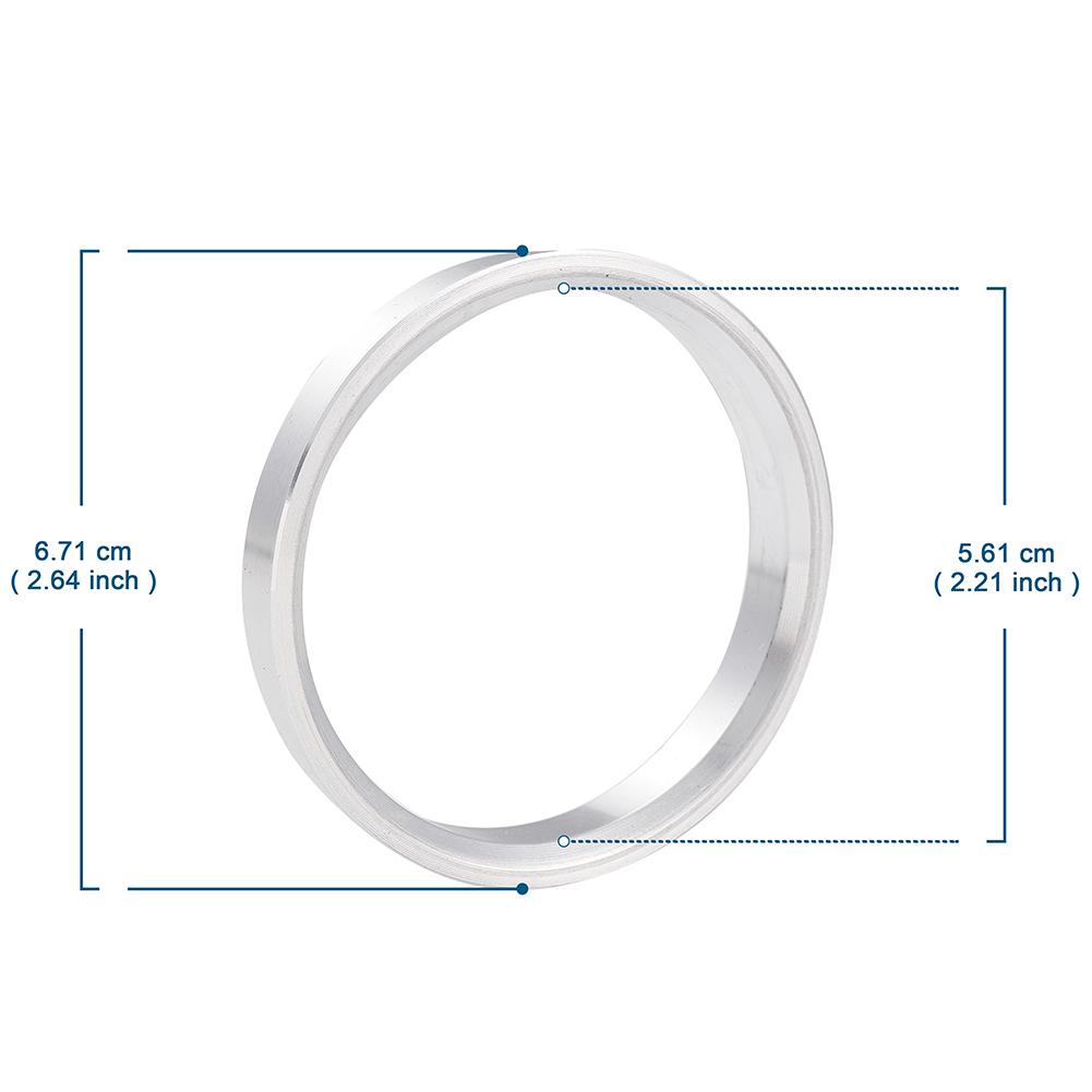 4 шт., центральное кольцо для распорки колес автомобиля, внешний диаметр 67,1 мм, внутренний диаметр 54,1 мм, подходит для центрального отверстия вашего автомобиля, множество размеров на выбор