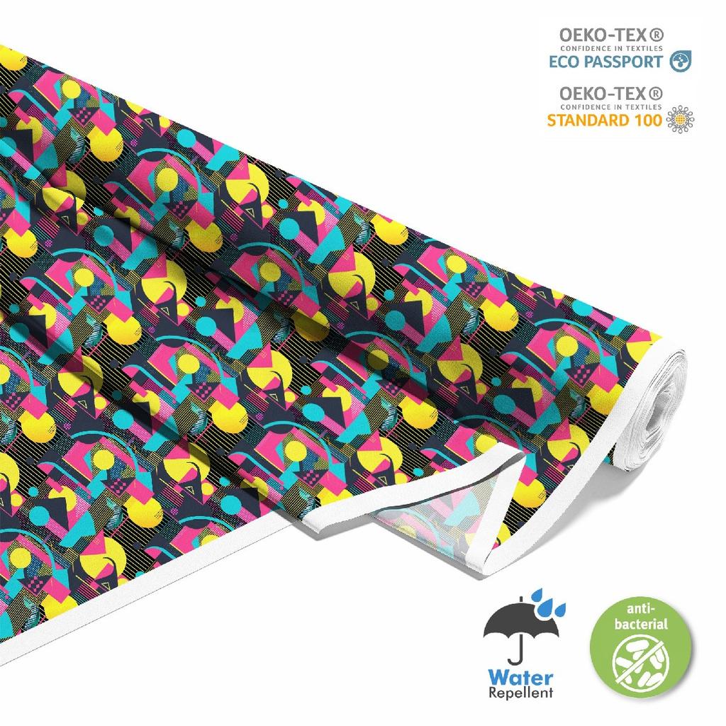 Outdoor Dekostoffe Oxford - Motiv Geometrisch I Dx3384