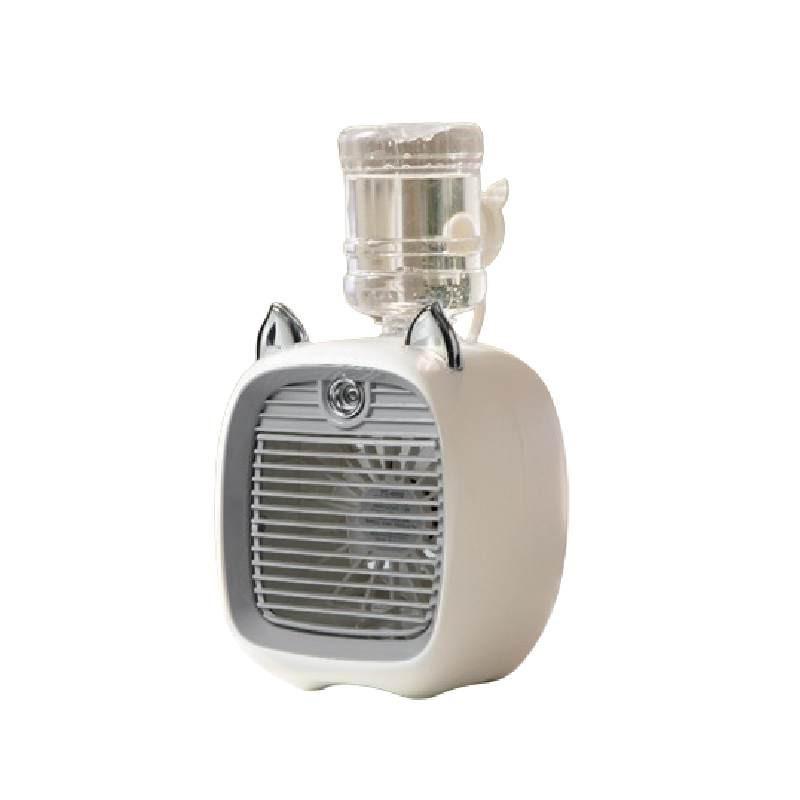 Портативный Мини-монстр Двойной распылитель Вентилятор Увлажнитель Тихий Перезаряжаемый Настольный вентилятор