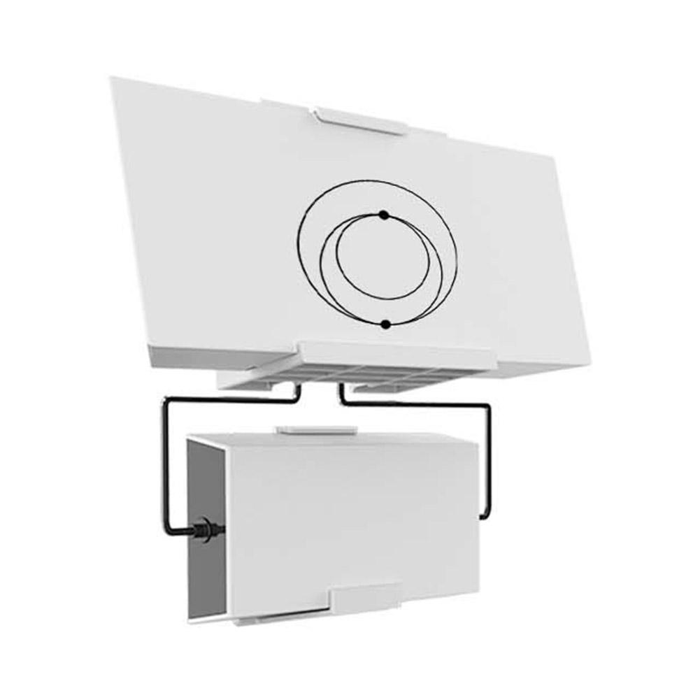 Комплект кронштейнов для роутера Кронштейн для настенного монтажа Комплект металлических деталей для установки на стену и крышу Подходит для StarLink Gen3/V3