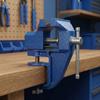 Non-Slip Jaw Portable Small Vice Cast Steel Compact Clamp Making Table Clamp  Woodworking