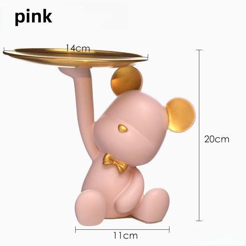 Хранение ключей при входе, Жестокие медвежьи украшения, Поддоны, Аксессуары для дома, Ремесленные изделия, Оптовые шкафы под телевизор, Украшения для рабочего стола