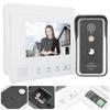 2-проводная система видеодомофона 7 дюймов 2 монитора 1000TVL камера ночного видения домашний интерком 100-240 В