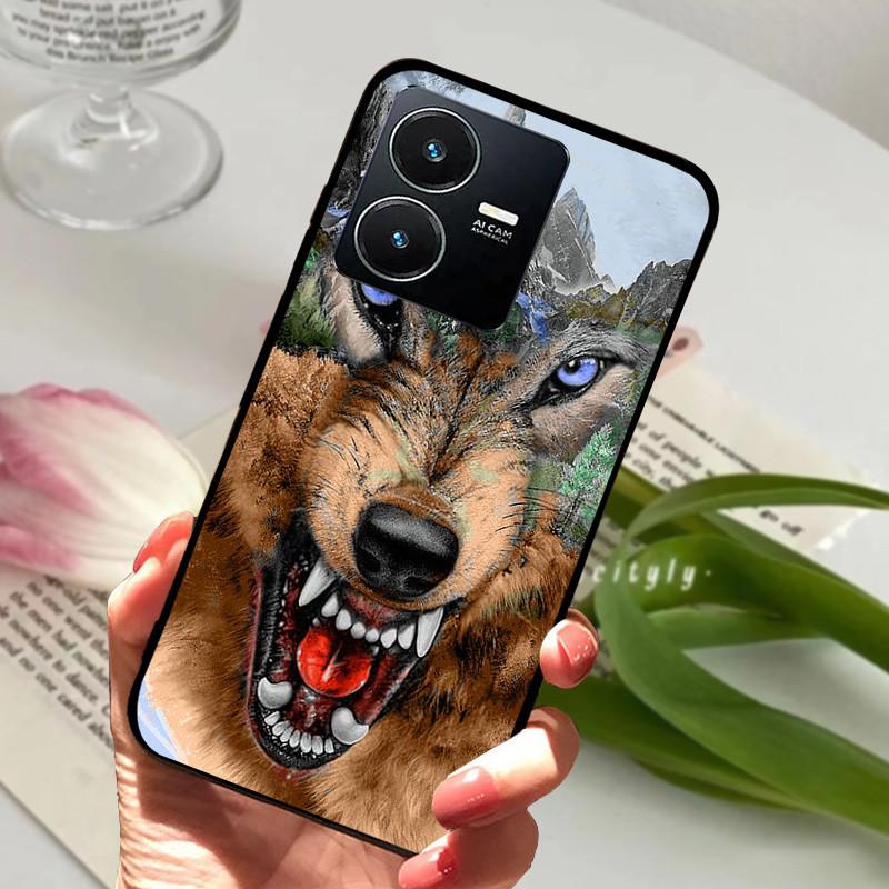 Для Vivo Y22S 2022 Чехол Ударопрочный Мягкий ТПУ Силиконовый Чехол для Телефона Для Vivo Y22 Y 22 V2207 Y22S V2206 Funda Capa Мультяшный Vivoy22