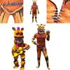Костюм для косплея Five Nights At Freddy's для детей, мягкая молочная шелковая ткань, сиамский костюм, костюм для Хэллоуина, маскарадный костюм