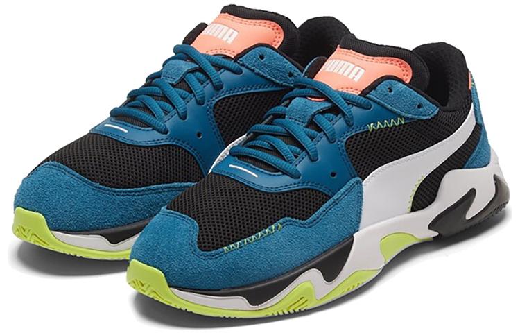 Men's Sneakers PUMA Storm Stitching 'White Black Blue'