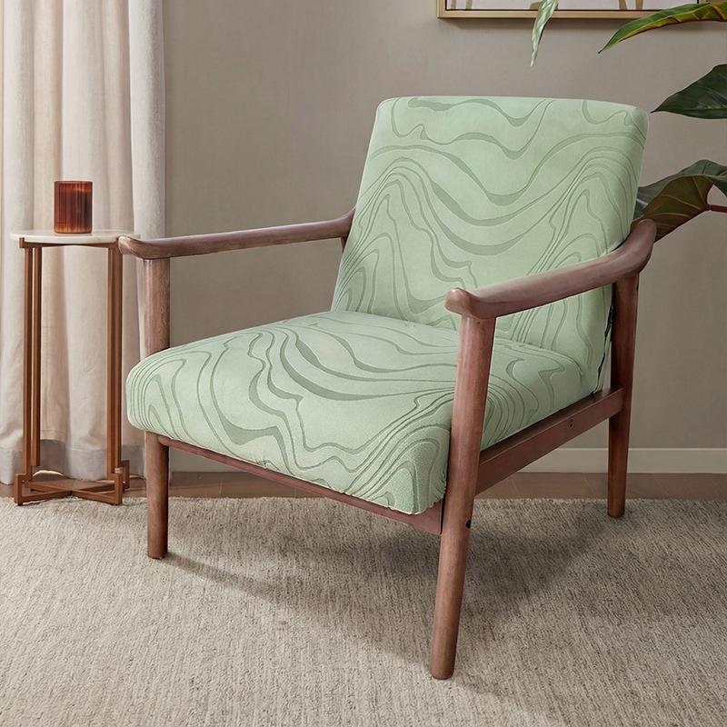 1seat Super Soft Single Chair Covers Elastic All-inclusive Relax Sofa Seat Cover Armchair Cushion Protector for Living Room Home
