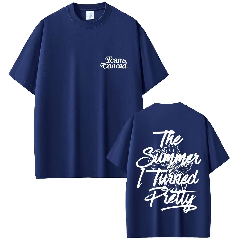 2026 Hot Sale Tv Play The Summer I Turned Pretty Team Conrad Graphic T Shirt Unisex Unisex Y2k Gothic Cotton Oversized T-Shirts